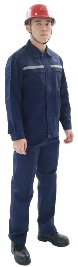 Grossista OEM &amp; ODM FR ClaClaardant indústria química Hi Vis Vestuário de proteção de trabalho vestuário vestuário corta-fogo FR
