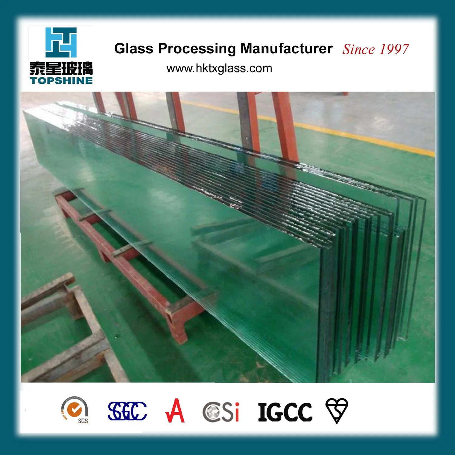 Safety Tempered Glass for Building and Furniture