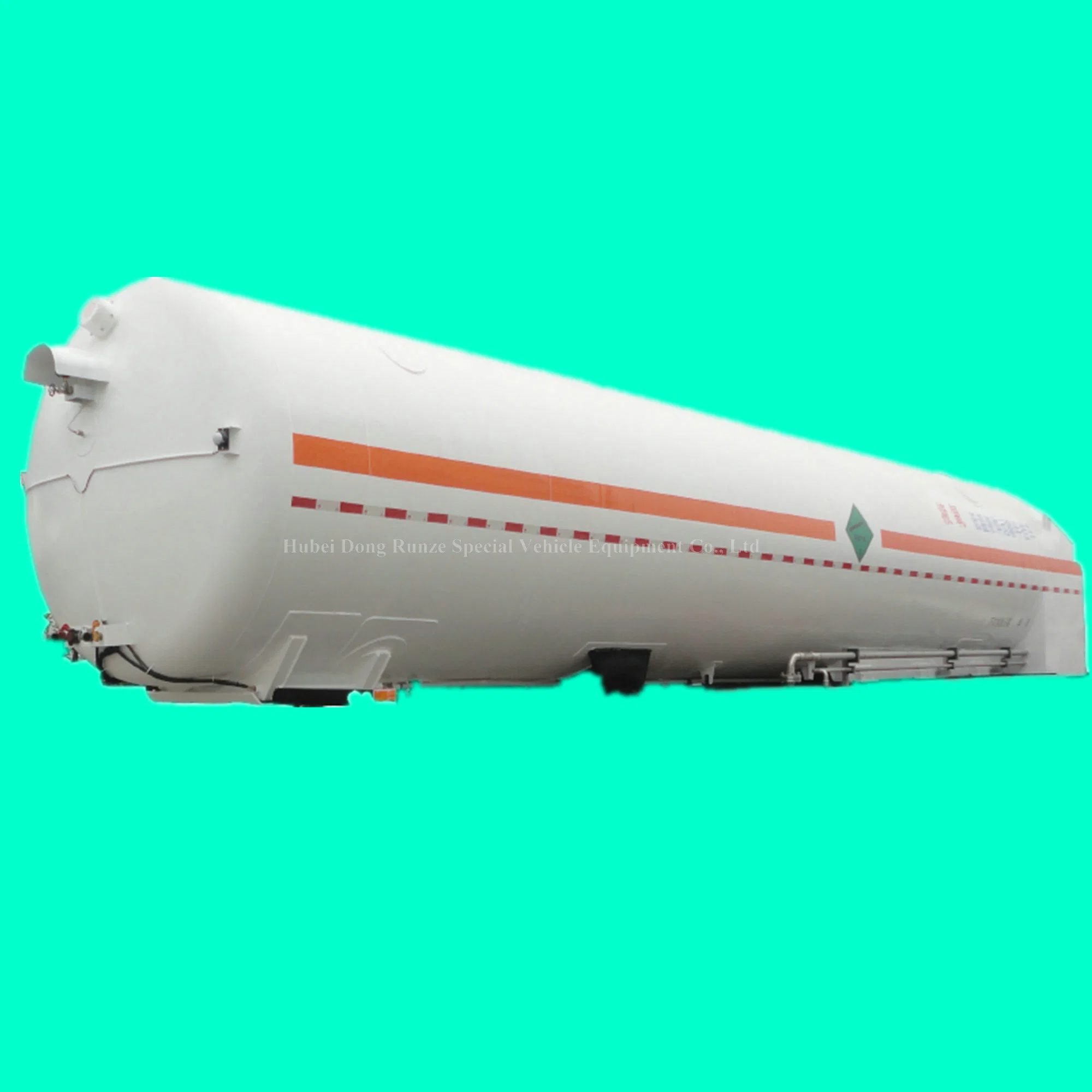 Customizing Cryogenic Liquid Lorry Tanker (Trailer Tank Part Capacity 6.9m3-37.4m3)