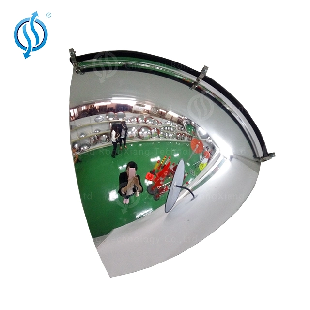 60cm 180 Degree Vision Arylic Safety Convex Mirror Half Dome Round Indoor Security Mirror