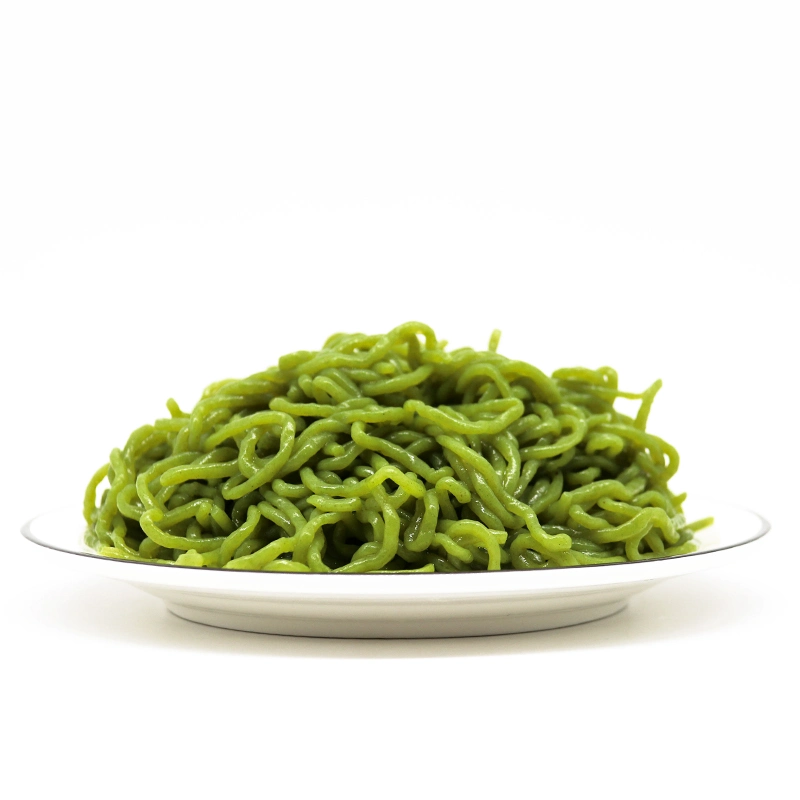 Hight Quality Konjac Food Low Carb Spinach Konjac Noodles