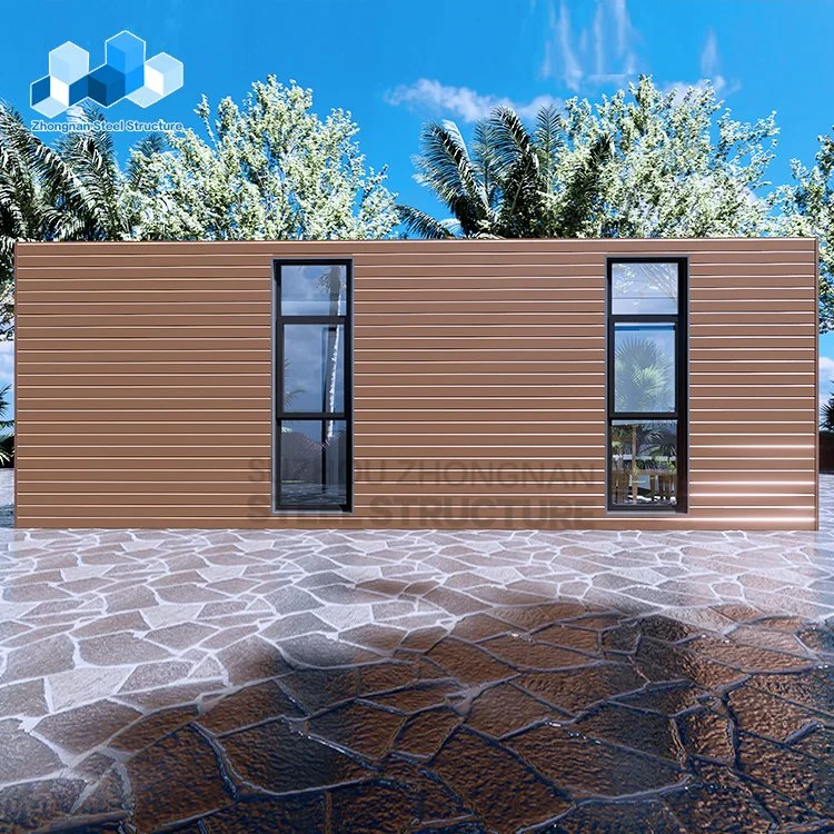 Luxury Modular Prefabricated Container House Villa 2 Bedroom Modern Tiny Prefab Home with Kitchen Livingroom