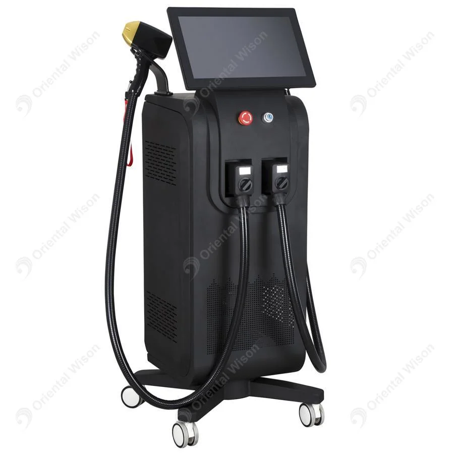 Diode Laser Hair Removal Beauty Machine Tec Cooling System 755 808 1064nm Wavelength Diode Laser Hair Removal Salon Equipment