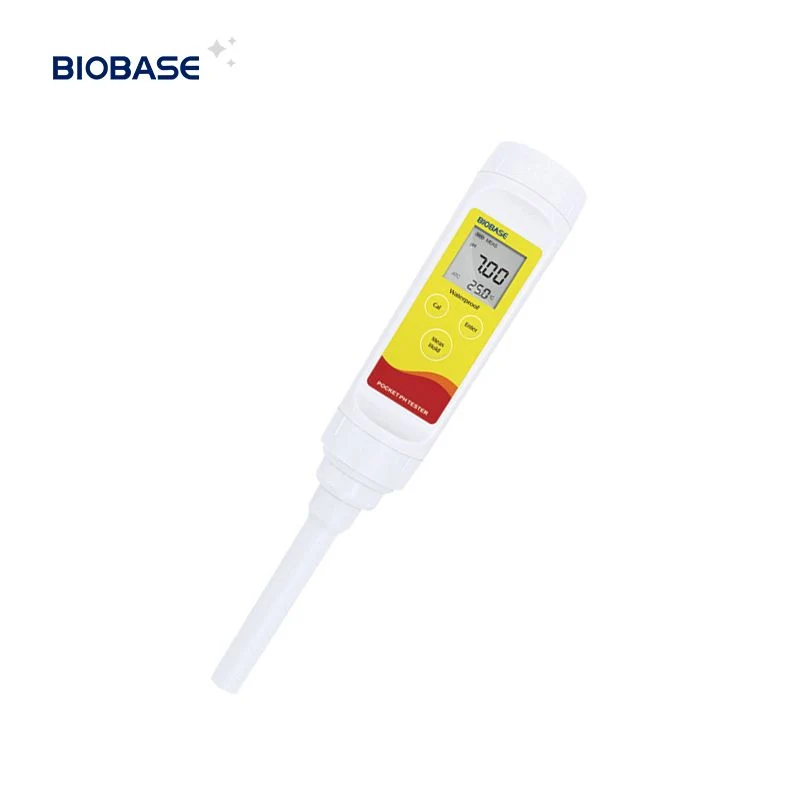 Las sustancias semisólidas líquidas BioBase CN utilizan medidor de pH de bolsillo Medidor ORP