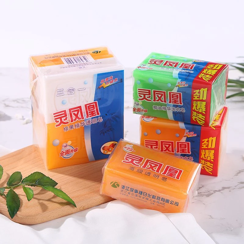 202g Muti-Color Whitening Laundry Bar Soap for Clothing Soap Manufacture