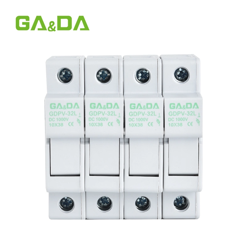 حامل منصهرات اللوحات الكهروضوئية الشمسية Gdpv-32L DC 1000V 32A والمصهر نجح الارتباط في اجتياز شهادة CE