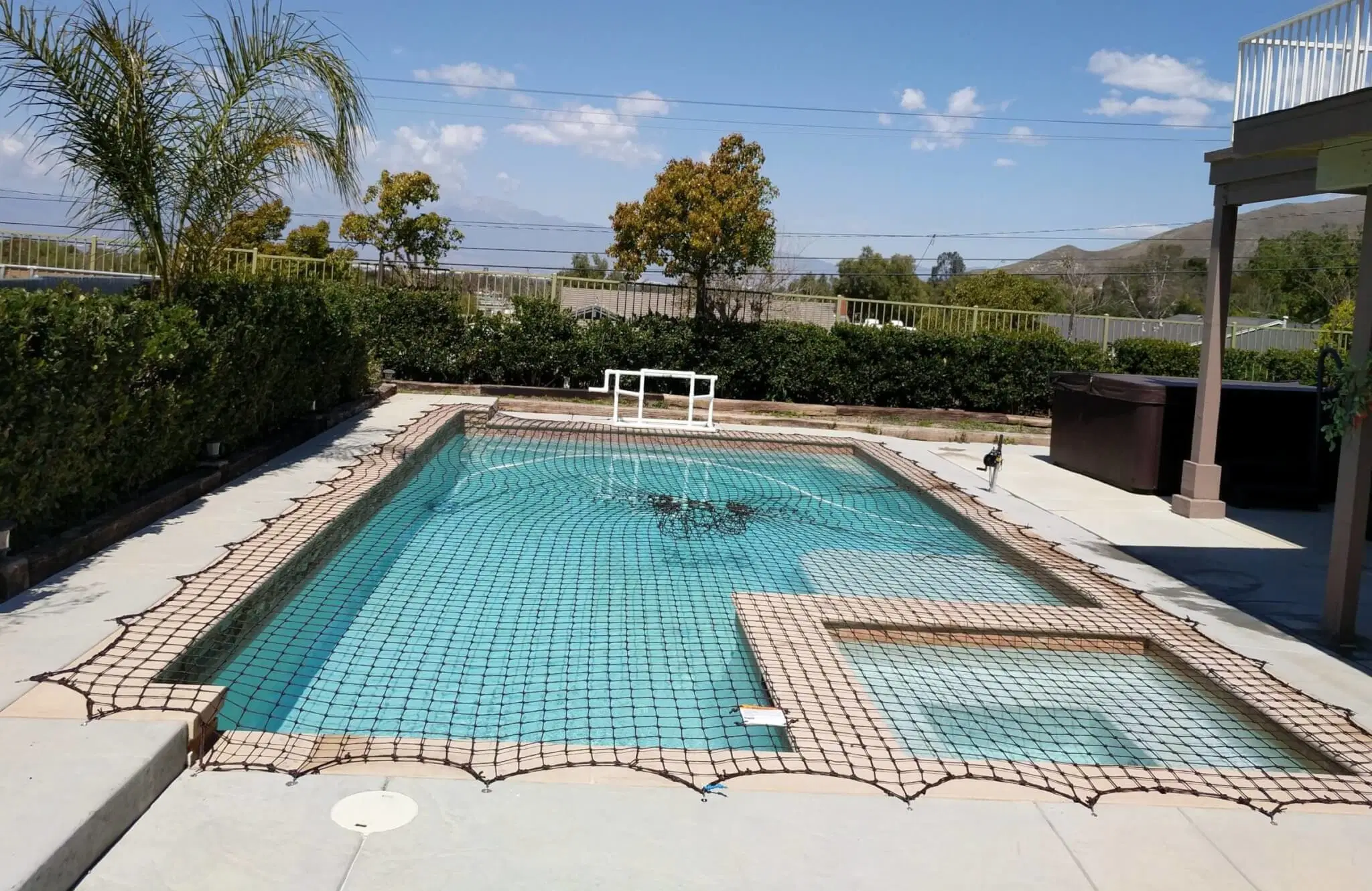 La cubierta de seguridad hecho personalizado Piscina al aire libre Piscina Cubierta de malla Net