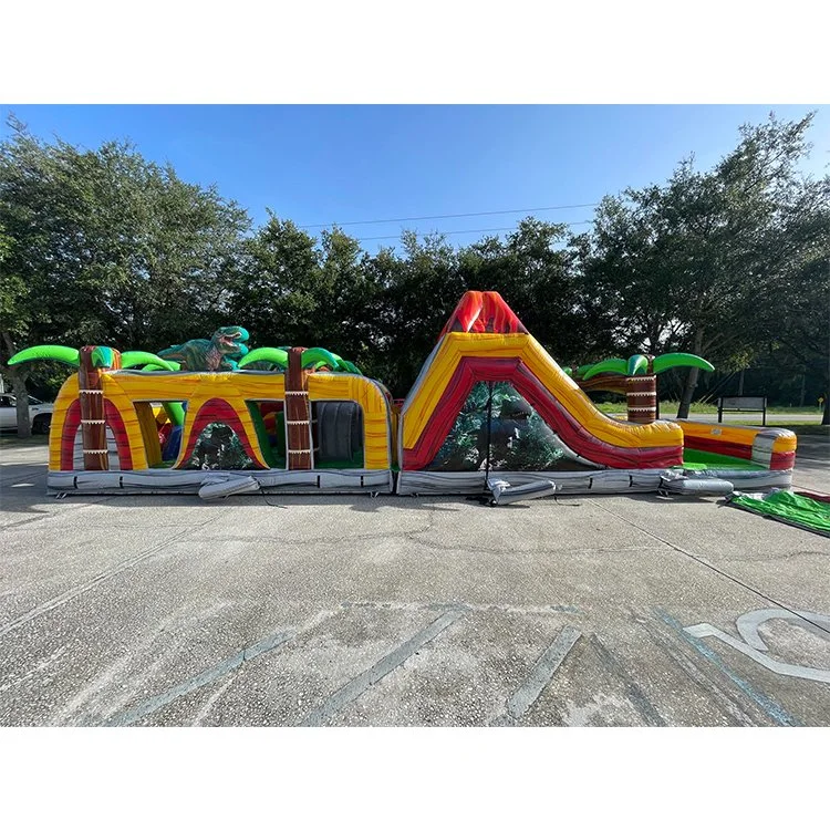 Inflable Bouncer Air Water Slide Jumping Bouncy Castle Moon Grande Bounce House Combo con Poo