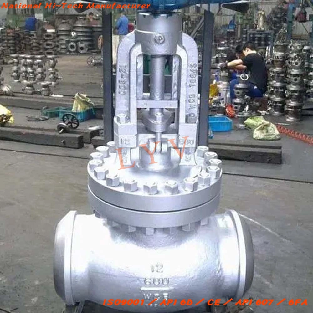 Industrial API600 BS1873 Wcb Lcb SS304 SS316 Manual Globe Valve for Oxygen