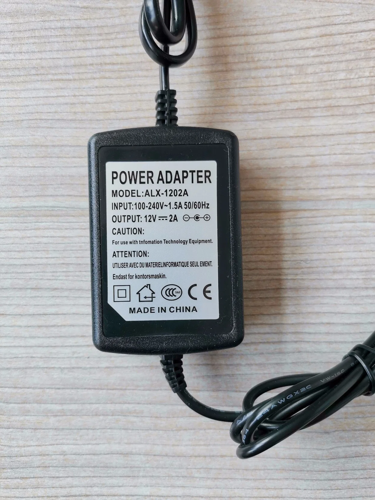 12V 2A Power Adapter for CCTV Camera