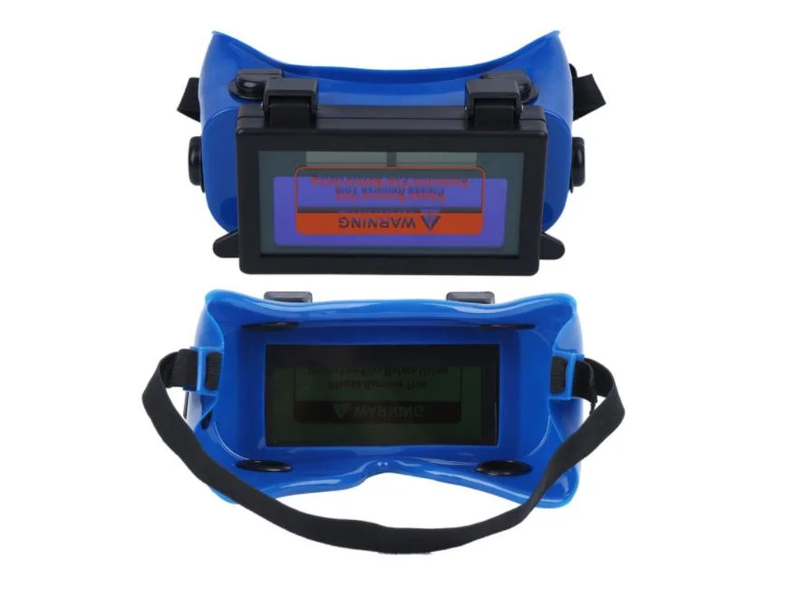 Solar Power Auto Darkening Welding Goggle, Safety Protective Welder Glasses Mask Helmet Shade 9-13, Eyes Goggles Mask