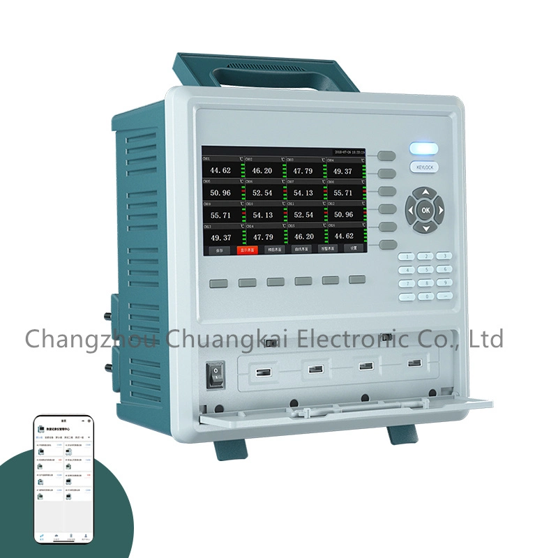 Ckt700 Series Multi-Channel Temperature Recorder with 8 Channels