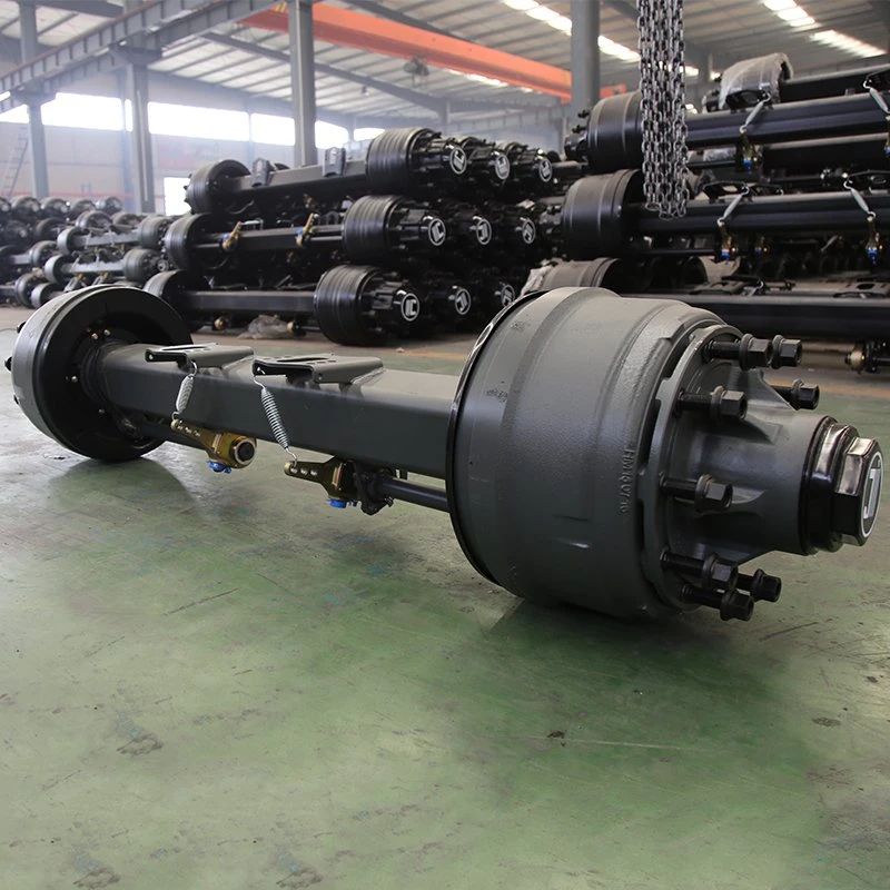 Factory Directly Sale American Style Inboard Rear Axle Fuwa Axle Truck Axle for Semi Trailer Vehicle Parts and Spare Parts