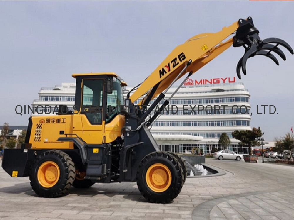 Strong Loader with Wheels and 360 Rotary Fork