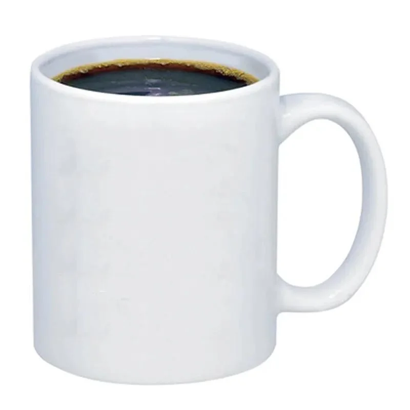 Wholesale/Supplier Sublimation Custom Logo Print Simple White Coffee Cups Ceramic Mug