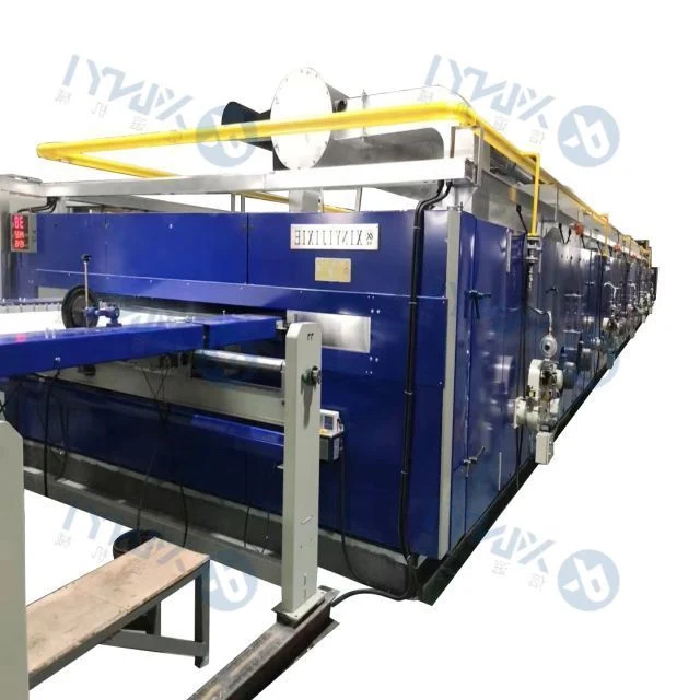 Textile Finishing Process Use Gas Heating System Textile Stenter Finishing Machine