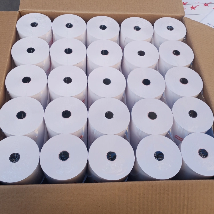 Customized Color 57X45mm 57X40mm Cash Register Paper Roll Thermal Paper Manufacturer