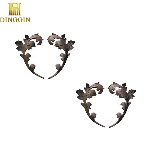 Customized Wrought Iron Components for Decoration