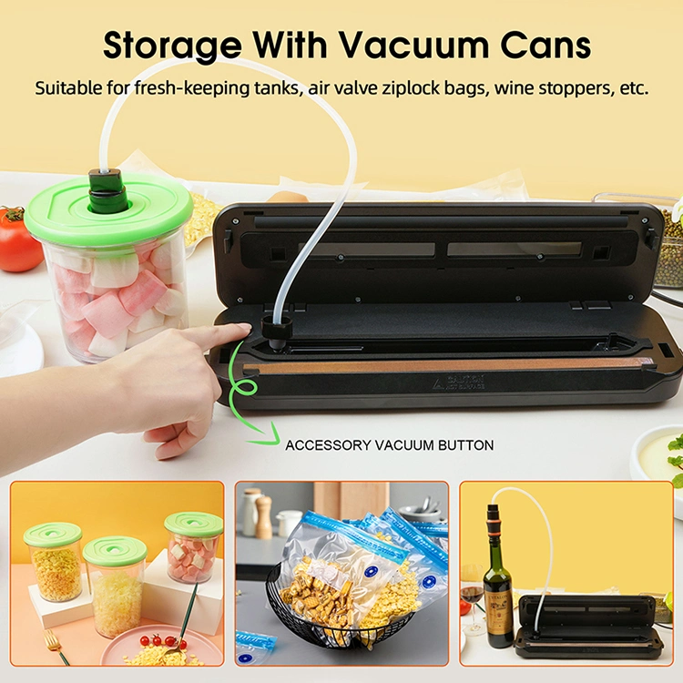 Vacuum Packaging Machine for Food and Sous Vide Cooking Household Use Vacuum Sealing