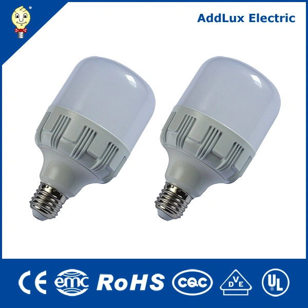 Saso CE UL E27 E40 15W 20W 30W 40W 100W T-Shape Powerful LED Industrial Bulbs Made in China for Home &amp; Business Indoor Lighting