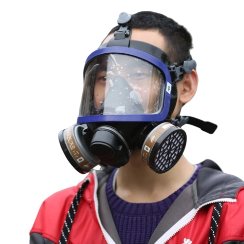 Worker Anti Riot Industrial Vaporizer Chemical Ammonia Gas Mask