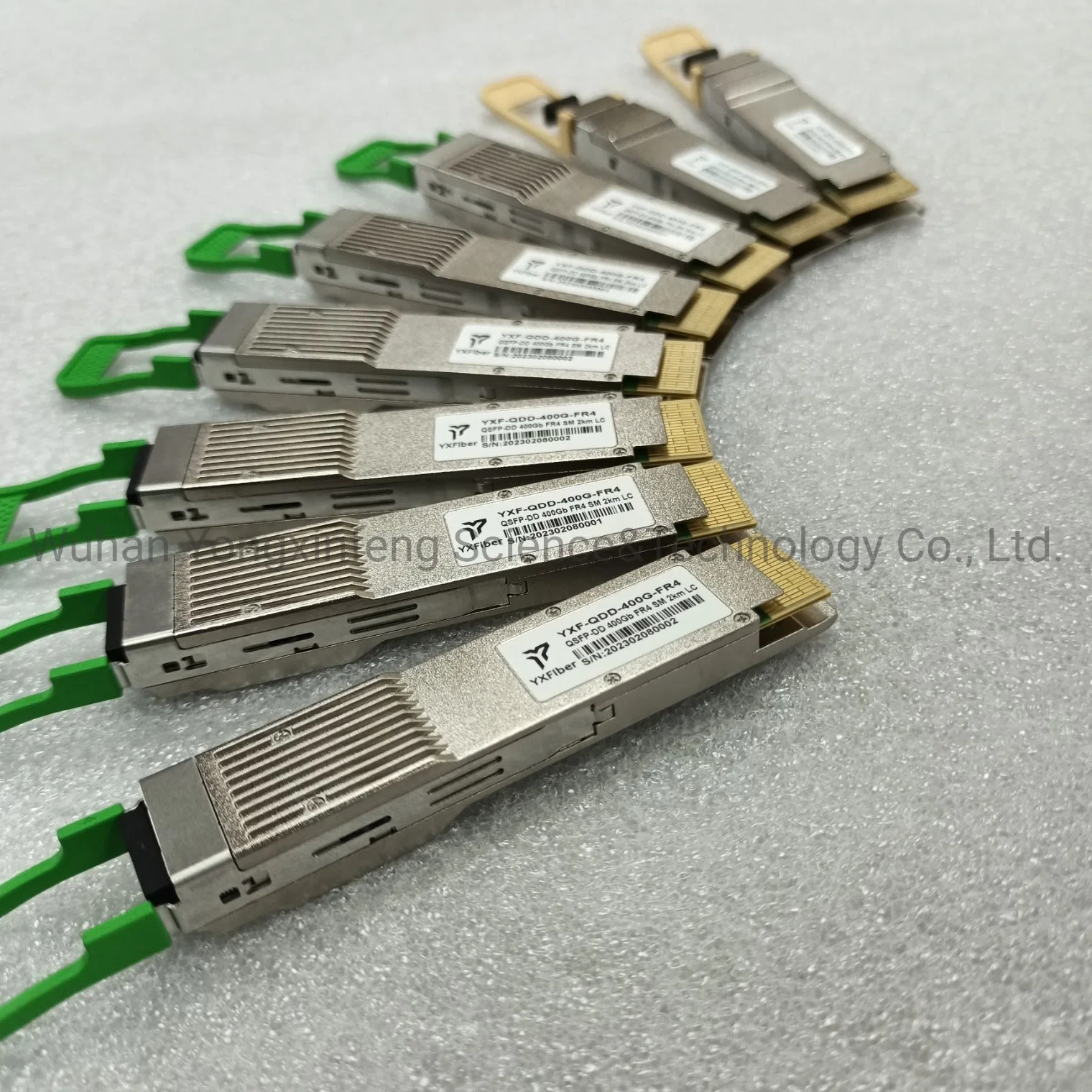 Qsfp-Dd 400g Fr4 2km 1271nm, 1291nm, 1311nm, 1331nm CWDM Eml Single Mode Dual LC Transceiver Module PAM4