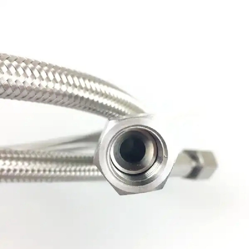 Résistance à la corrosion Nai-Lok tuyau ondulé en acier inoxydable flexible tressé tuyau de métal