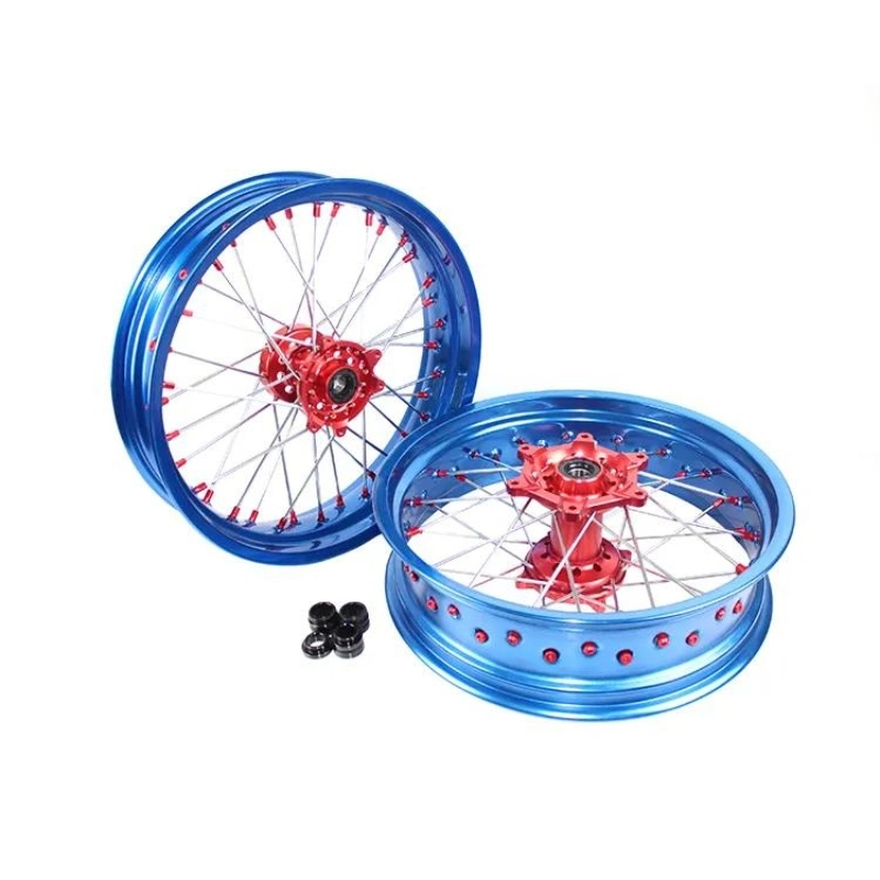 Motocross CNC Racing Anodized Wheel Set