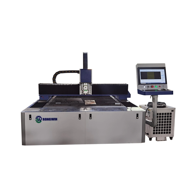 Rongwin Industry Carbon Steel Stainless Aluminum Cutting Machine CNC Fiber Laser Cutter Equipment for Sale