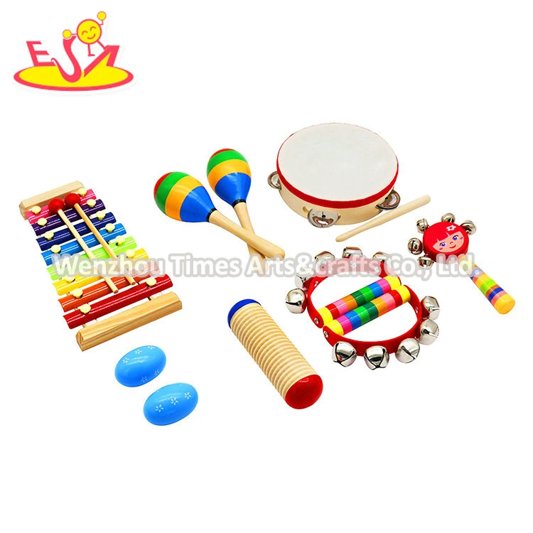 Conjunto elétrico de brinquedos de madeira para criança com novo design W04758