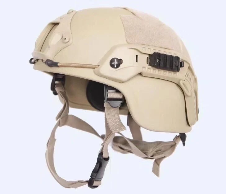 H-Quality Military Mich Standard Bulletproof Ballistic Helmet with Rail System