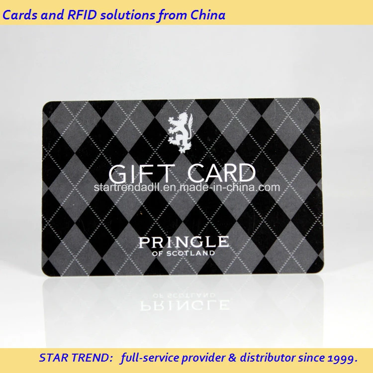 Cr80 PVC PETG Material Gift Card Chip PVC Card IC Smart Card Credit Card Bank Card NFC RFID Card