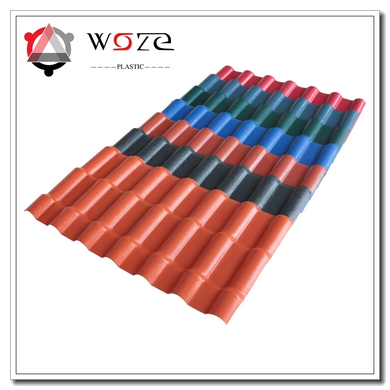 ASA PVC Plastic Roof Tile/Synthetic Resin Roofing Sheet Cheap Price Good Quality