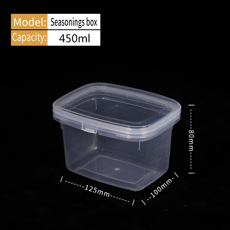 Sauce Box Candy Box Cheese Box PP Plastic Food Plastic Containers