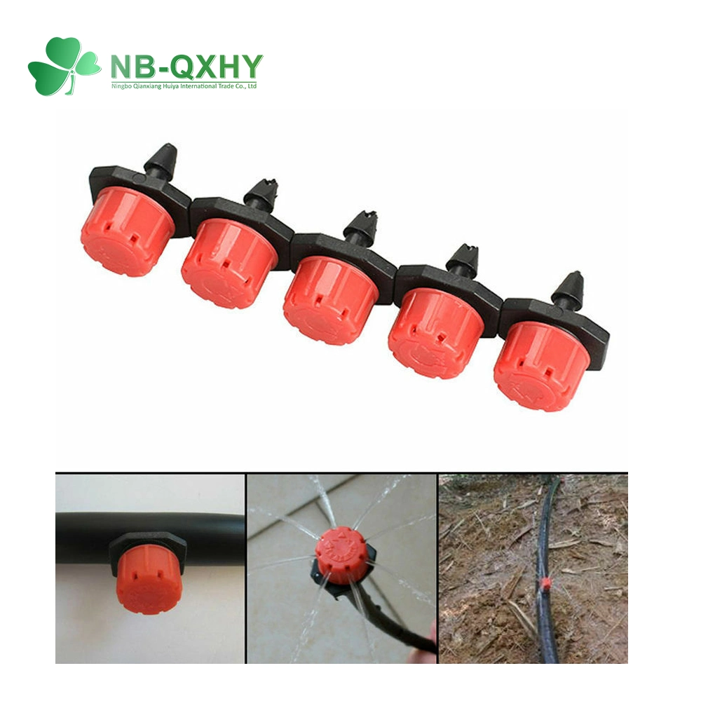 360 Degree Adjustable Micro Acriculture Drip Irrigation Dripper 1/4 Inch Hose Irrigation Dripper