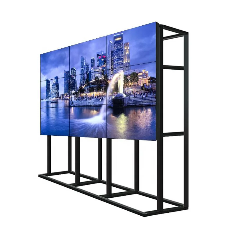 Hot Sales 46 Inch 3.5mm LCD Video Wall IP Controller System Floor Standing Advertising Player