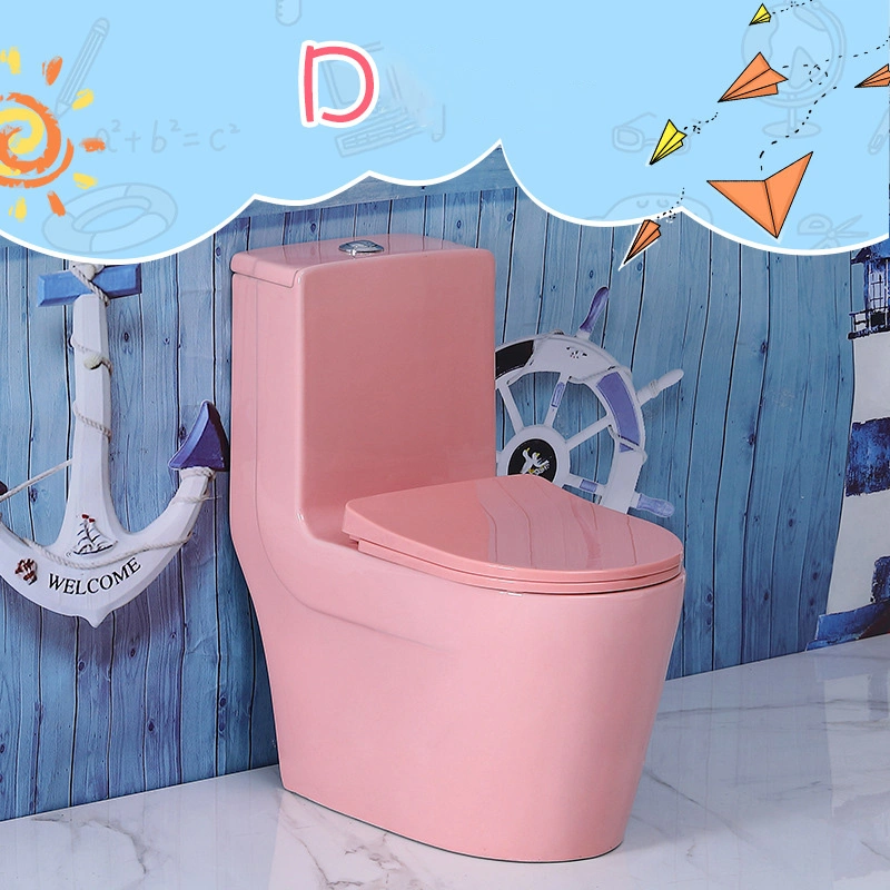 Fancy Children&prime; S Colored Toilet Bowl Small Ceramic Sanitary Toddler School Cocuk Tuvalet Kids Toilet