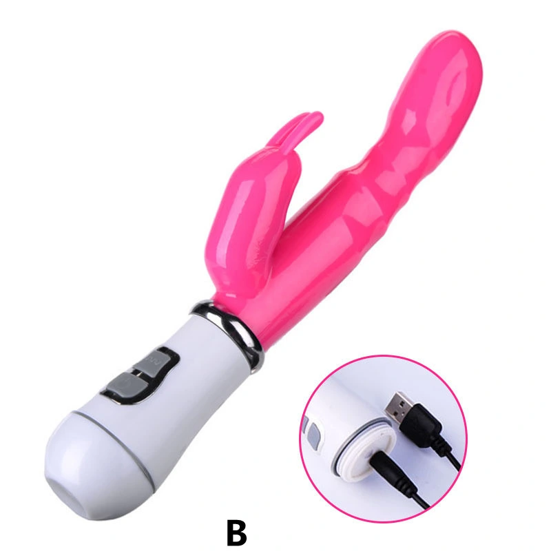 Waterproof Personal Dildo G Spot Rabbit Vibrator for Adult Sex Toys