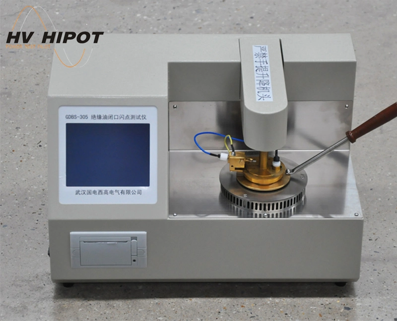 HV HIPOT GDBS-305A Automatischer Flammpunkt geschlossener Cup Tester für Erdölprodukte