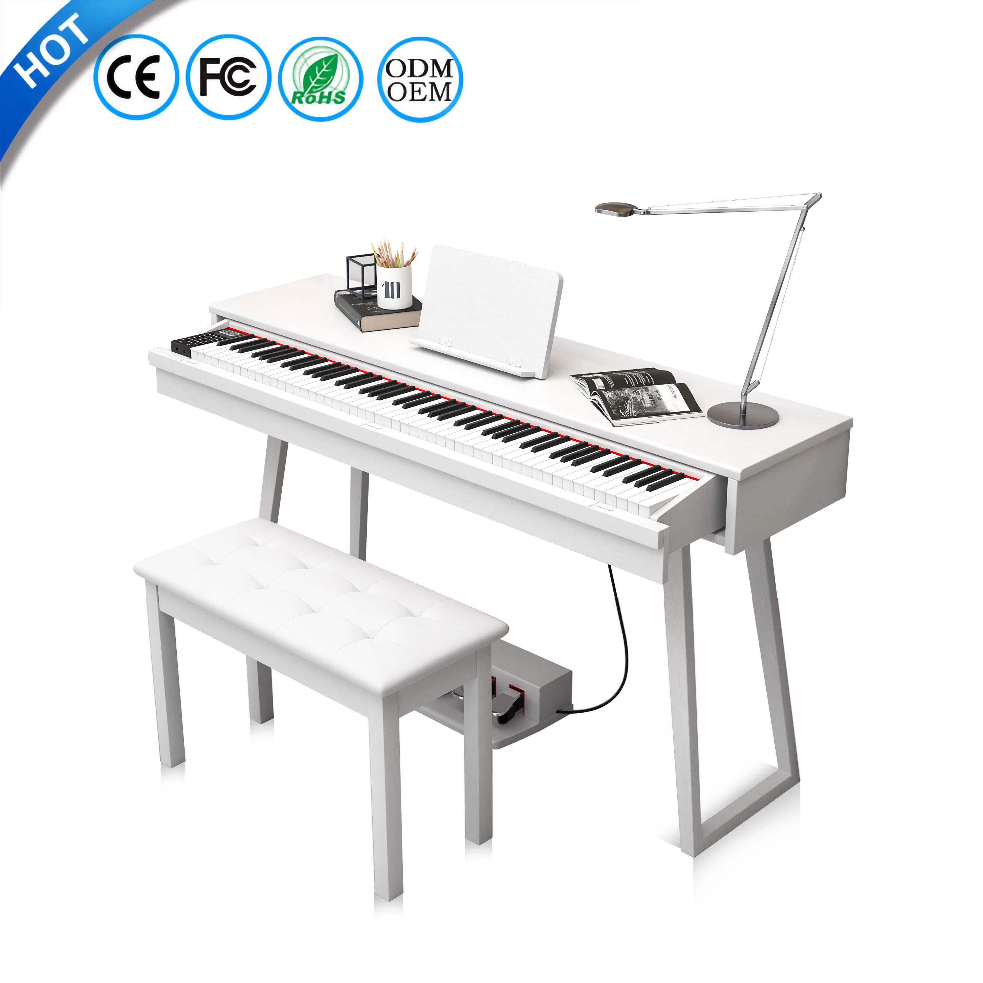 Digital Piano Keyboard 88 Key Electric Piano MIDI Musical Instruments Piano Claviers