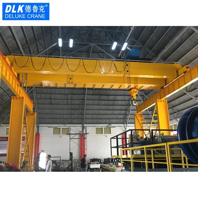 China Factory Price Professional Team Steel Mill Workshop Double Girder 30 40 50 100 200 Ton Overhead Bridge Crane