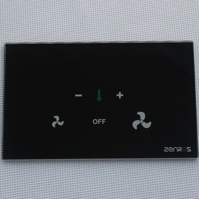 Custom Smart Home Touch Control Electrical Glass Switch Glass Panel