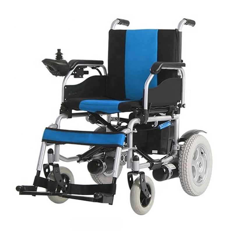 Competitive Price and New Design for Topmedi Humanized Design Lightweight Disabled Foldable Power Electric Wheelchair