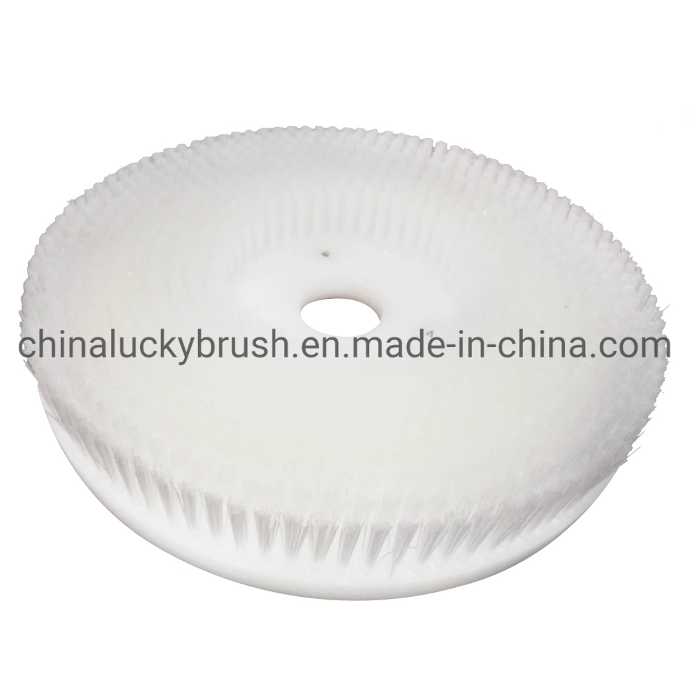 600mm Nylon Wire Round Plate Brush for Mold Cleaning (YY-433)