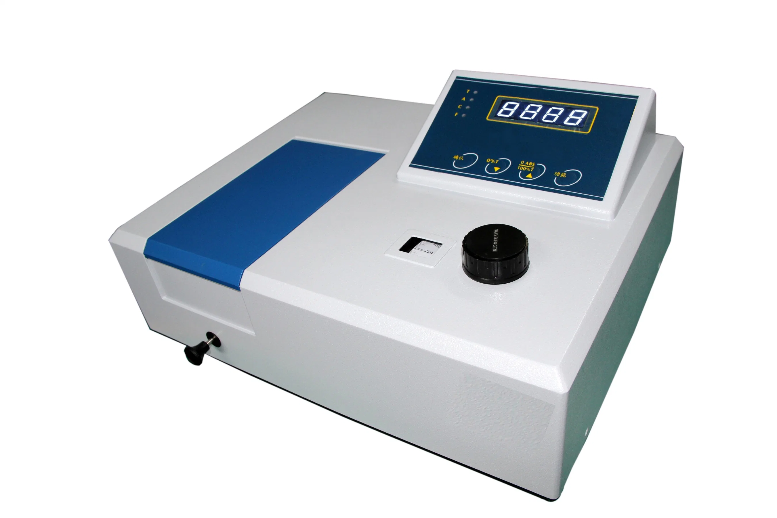 Single Beam UV Vis Spectrophotometer Price / Portable Spectrometer with USB LCD Display for Sale