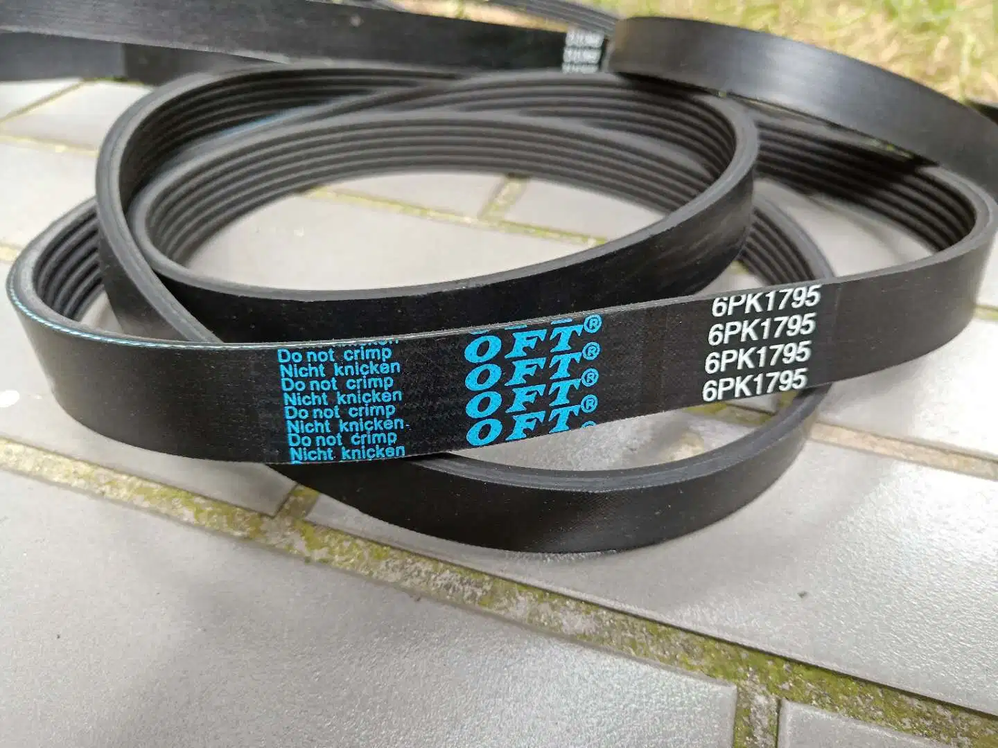 Oft Cr / EPDM Automotive Belts, Cars Power Transmission Pk Belts