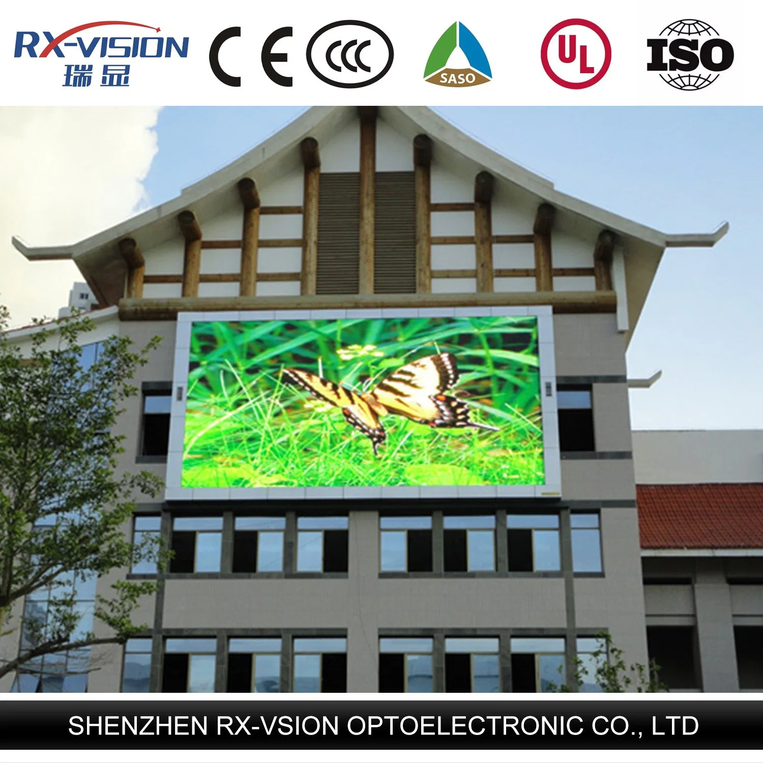 Outdoor-Wandpaneele P6 Display-Modul-Panel LED-Bildschirm Nahrung Lkw-Werbung