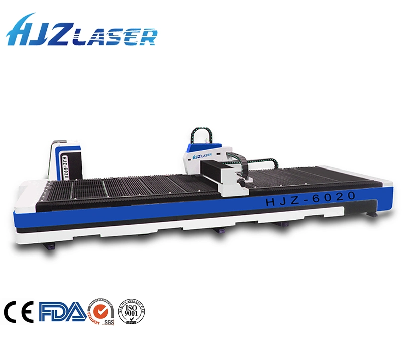 500W 1000W 2000 Watt Metallblech Verarbeitung Edelstahl / Kupfer / Aluminium Werbung Industrie CNC Gravieren Fräsen Faser Laser Cutter