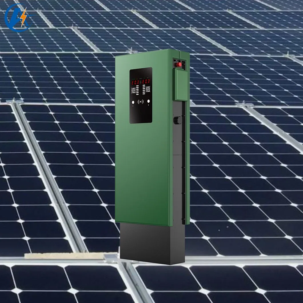 La fábrica fuera de la red de suministro de energía solar tipo1 32A 400V 5m de Energía Solar tipo de estación de carga del vehículo eléctrico2 Energía Solar Cargadores de batería de coche