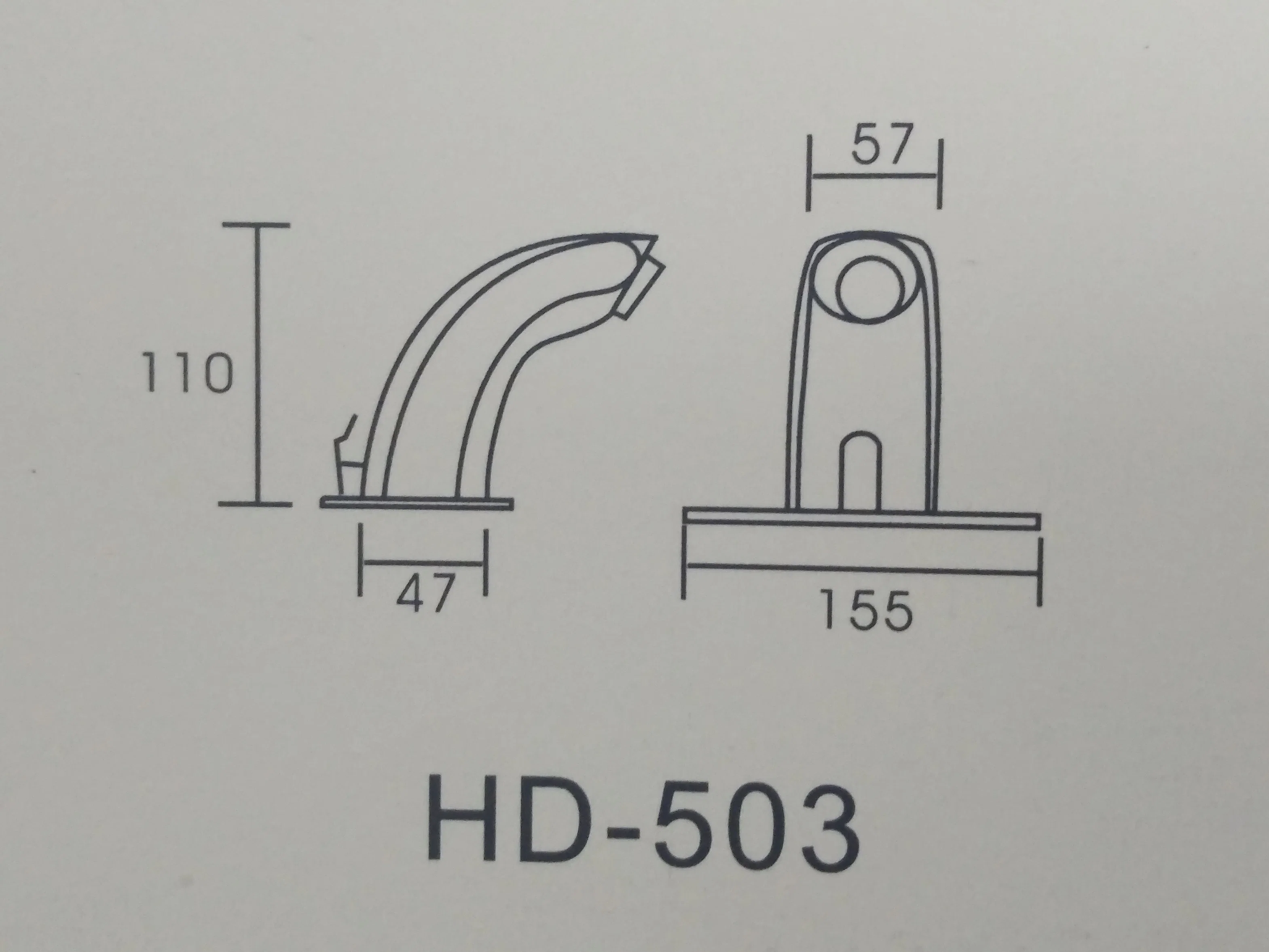 Berühren Sie Free Control Box Auto Wasserhahn Infrarot-Sensor Wasserhahn